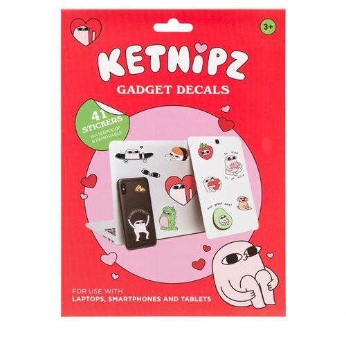 Ketnipz reusable sticker set