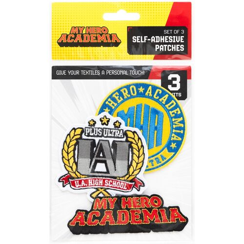 Set 3 parches My Hero Academia