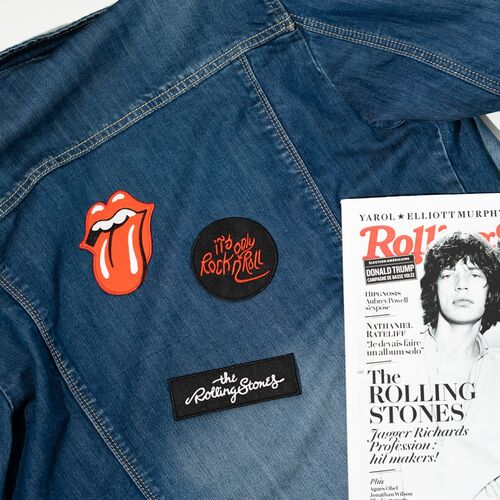 Set 3 parches Rolling Stones