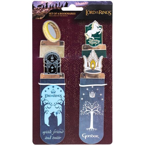 The Lord Of Things 4 bookmarcks set