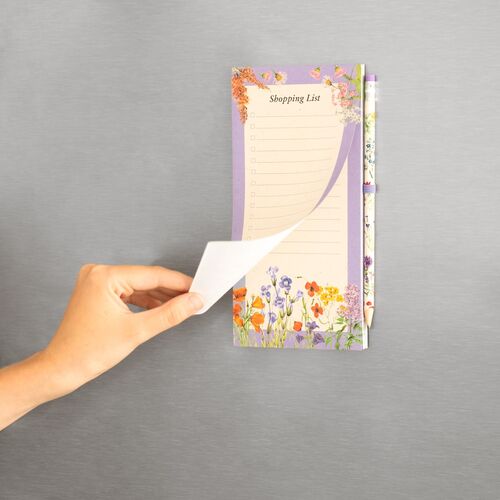 Bloc notas magnetico Wild Flowers