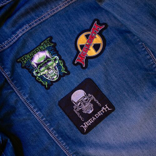 Set 3 parches Megadeth