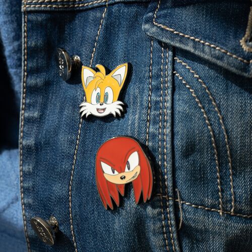 Set 4 pins Sonic The Hedgehog