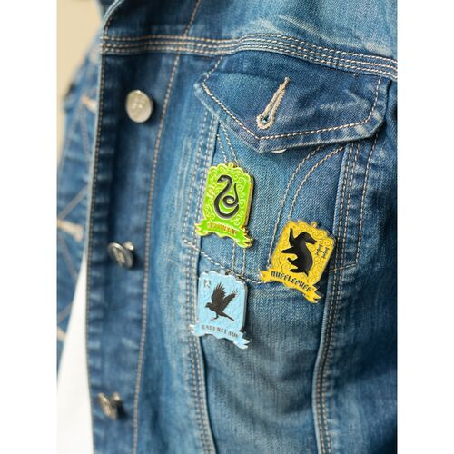 Set 4 pins Hogwarts Harry Potter