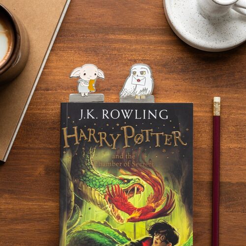 Set 4 marcapaginas Harry Potter