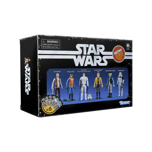 Set 6 figuras Star Wars 9,5cm