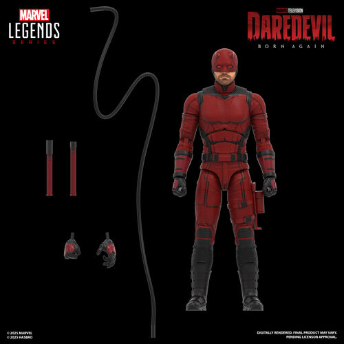 Figura Daredevil Born Again Daredevil Marvel Legends 15cm