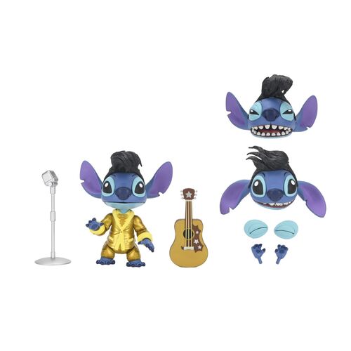 Figura Ultimate Gold Suit Elvis Stitch Lilo & Stitch Disney 5cm
