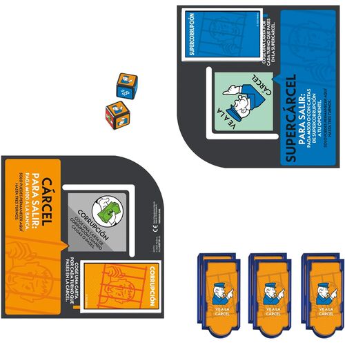 Spanish Monopoly Go to Prison Game expansion