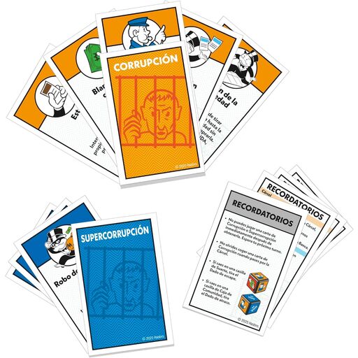 Spanish Monopoly Go to Prison Game expansion