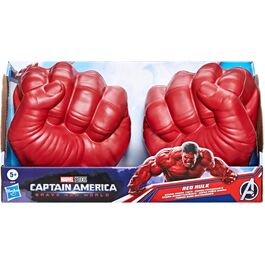 Super puños Hulk Rojo Capitan America Brave New World Marvel