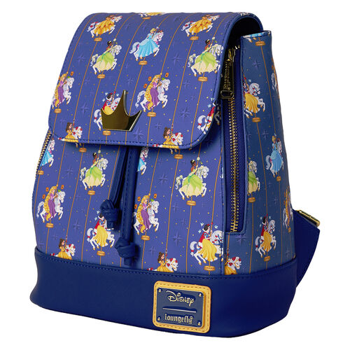 Mochila Carousel Princesas Disney Loungefly 26cm