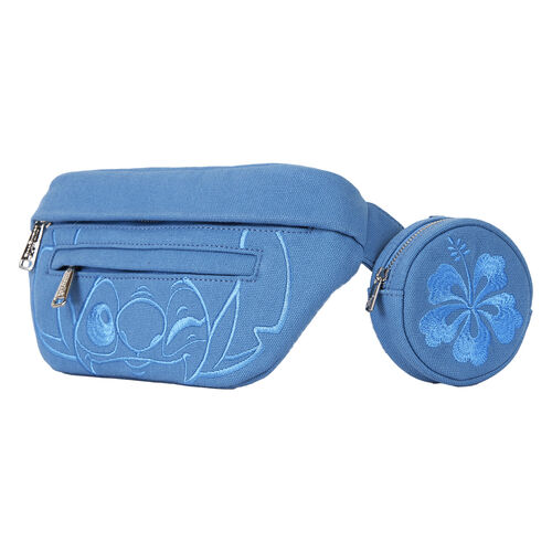 Riñonera + monedero Stitch Disney Loungefly