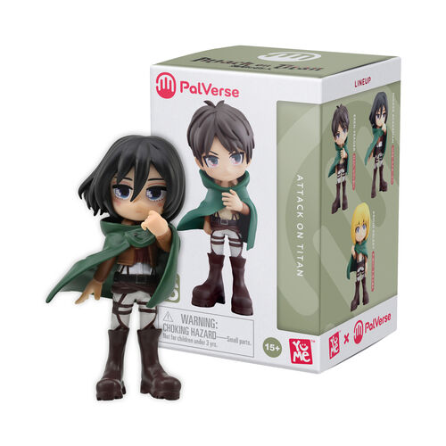 Figura sorpresa Attack On Titan 9cm surtido