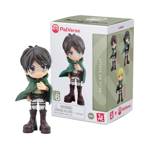 Figura sorpresa Attack On Titan 9cm surtido