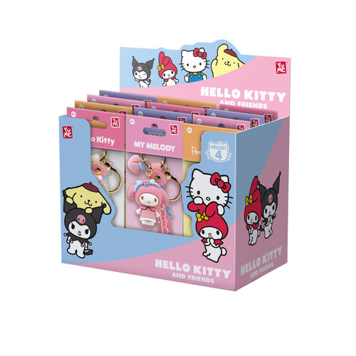 Llavero figura Hello Kitty and Friends surtido