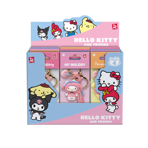 Llavero figura Hello Kitty and Friends surtido