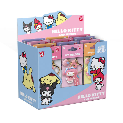 Llavero figura Hello Kitty and Friends surtido