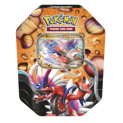 Spanish Pokemon Summer assorted collectible card game tin