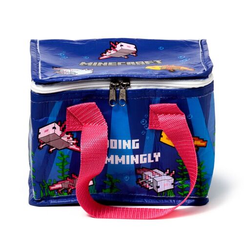 Minecraft Axolotl Cooler bag