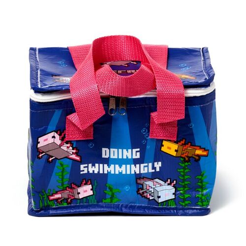 Minecraft Axolotl Cooler bag