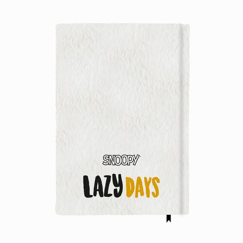Peanuts A5 premium plush notebook