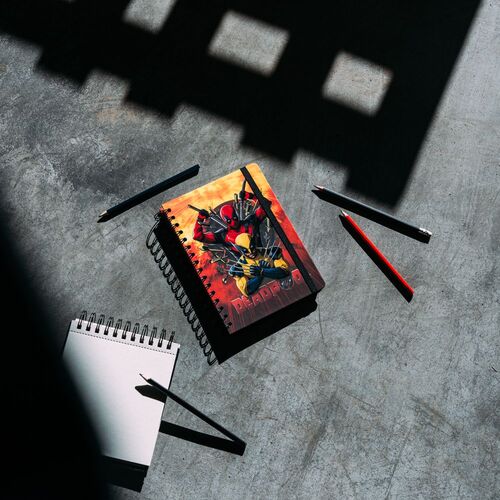 Cuaderno A5 Deadpool & Wolverine Marvel