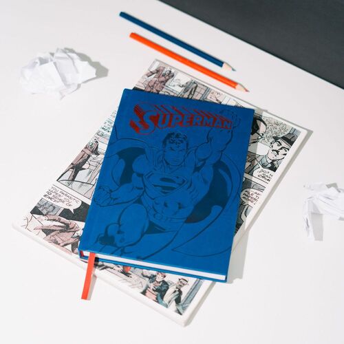 Cuaderno A5 premium Superman DC Comics
