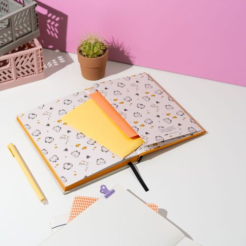 Cuaderno A5 premium Garfield