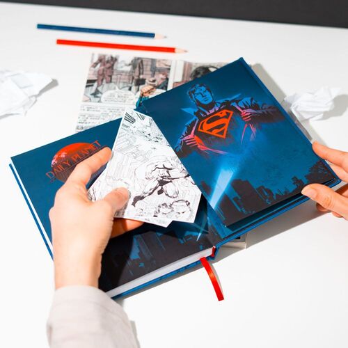 Cuaderno A5 premium Superman DC Comics