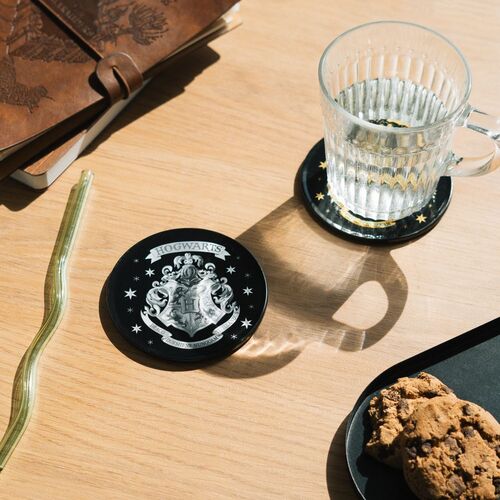 Set 2 Posavasos Hogwarts Harry Potter
