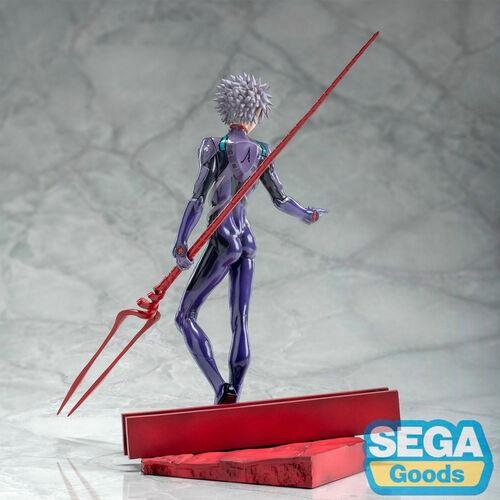 Evangelion 3.0 + 1.0 Thrice Upon a Time Kaworu Nagisa X Spear of Longinus Luminasta figure 21cm