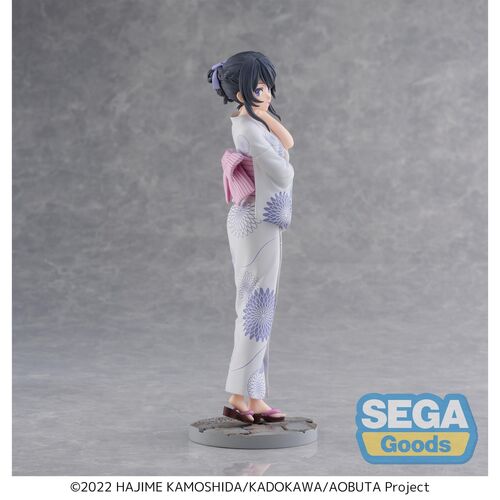 Rascal Does Not Dream Mai Sakurajima Yukata of Bunny Girl Sepai Luminasta figure 22cm