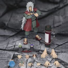 Naruto Shippuden Jiraiya Hidden Leaf Heroic Master Sage Mode S.H. Figuarts figure 17cm