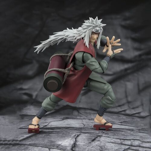Naruto Shippuden Jiraiya Hidden Leaf Heroic Master Sage Mode S.H. Figuarts figure 17cm