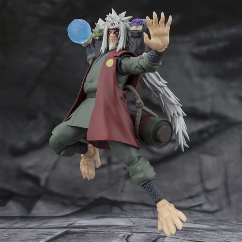Naruto Shippuden Jiraiya Hidden Leaf Heroic Master Sage Mode S.H. Figuarts figure 17cm