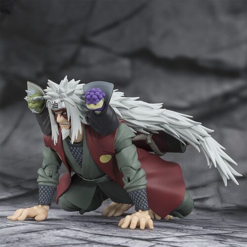 Naruto Shippuden Jiraiya Hidden Leaf Heroic Master Sage Mode S.H. Figuarts figure 17cm