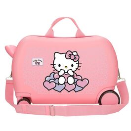 Maleta ABS Hearts & Dots Hello Kitty 45cm