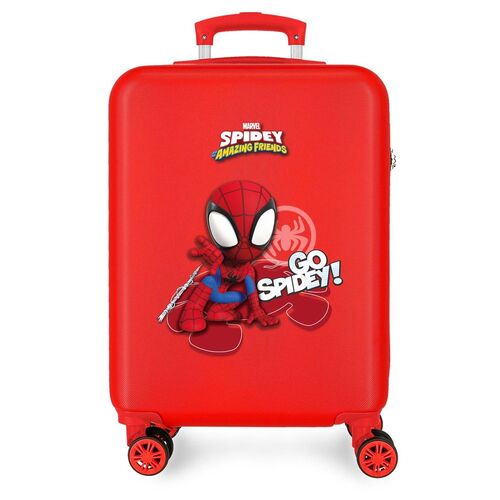 Maleta trolley ABS Go Spidey and His Amazing Friends Marvel 55cm