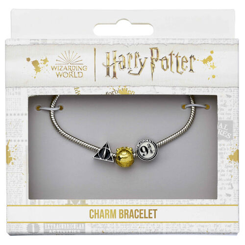Harry Potter silver charm bracelet