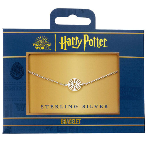Harry Potter Time Turner sterling silver bracelet