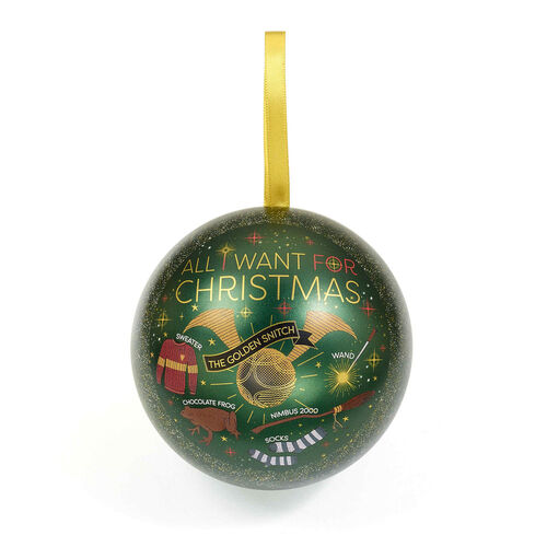 Harry Potter Golden Snitch bracelet + Christmas ball