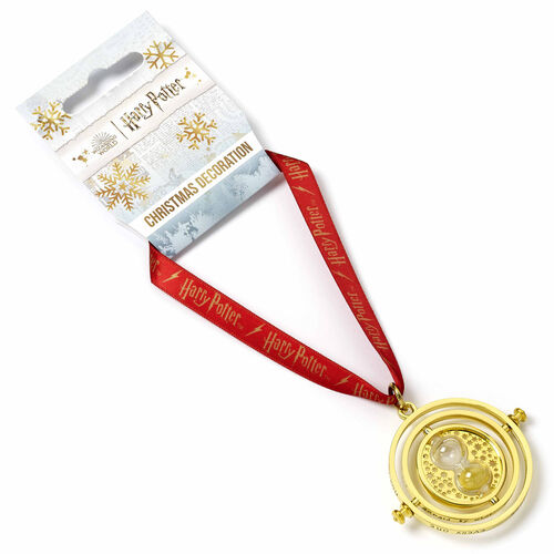 Adorno de Navidad Tornero del Tiempo Harry Potter