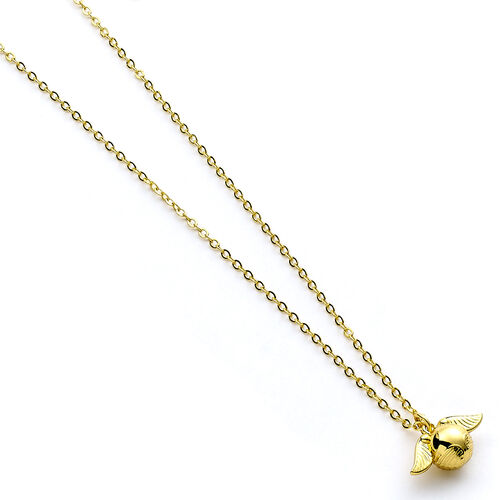 Harry Potter Golden Snitch necklace