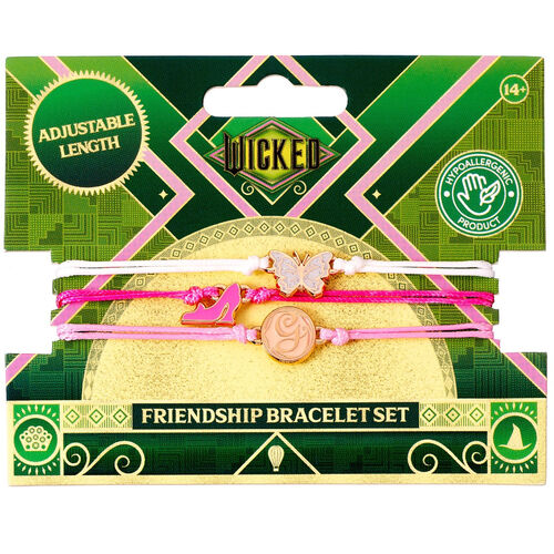 Wicked Glinda Friendship Set 2 bracelets