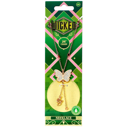 Wicked Glinda Butterfly necklace
