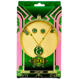 Set Colgante + pendientes Elphaba Wicked