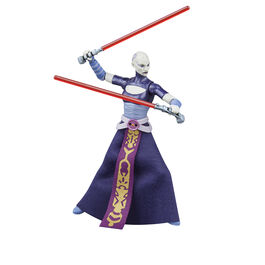 Figura Asajj Ventress La Guerra de los Clones Star Wars 9,5cm