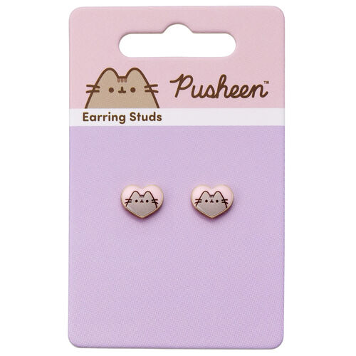 Pusheen Heart earrings