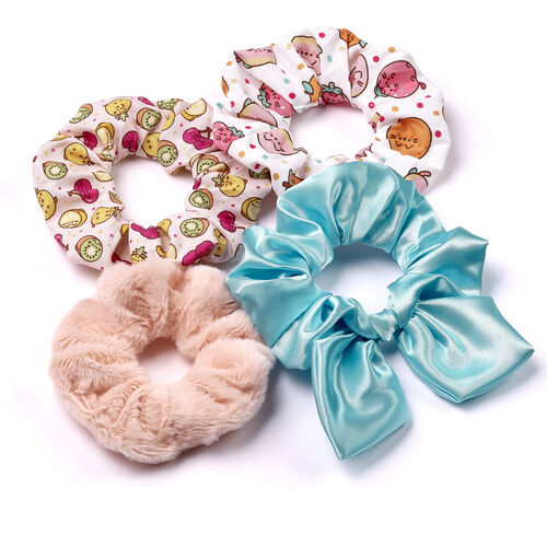 Set 4 coleteros pelo Pusheen